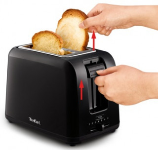 Tefal TT1A18 Vita Plastic black toaster Acasă