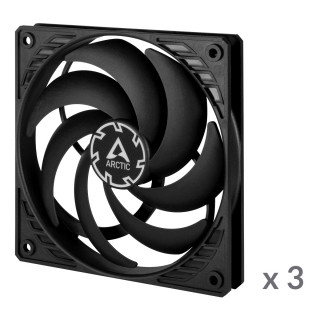 Arctic P12 Slim PWM PST (3 buc/set) PC