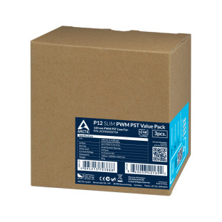 Arctic P12 Slim PWM PST (3 buc/set) PC