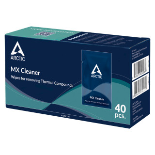 Șervețele de curățare Arctic MX pentru îndepărtarea compușilor termici (cutie cu 40 de pungi) PC