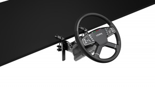 Volan Moza Racing - Set Simulator PC pentru Camioane (Camion/Tractor, DD, bază R5, volan TSW, pedală SR-P Lite, clemă) Multi-platform