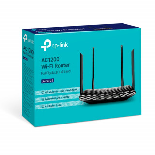 TP-Link Archer C6 C1200 MU-MIMO Wireless Gigabit router PC