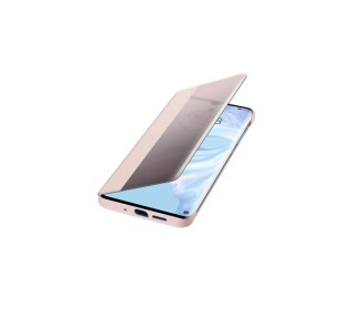Huawei P30 Pro Smart View Cover, original flip case, pink Mobile