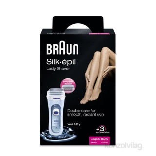 Braun Silk&Soft LadyShaver LS5160 women razor Battery Powered Acasă