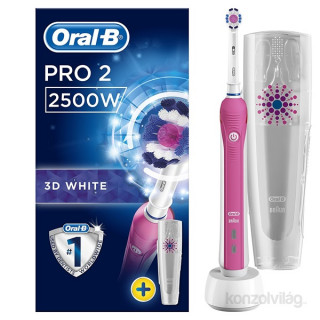 Oral-B PRO 2 2500 3DW electric toothbrush Acasă