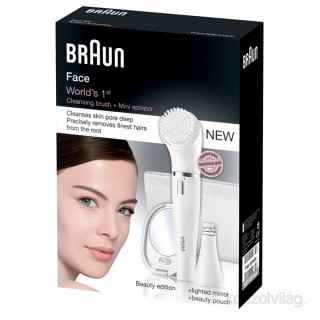 Braun SE831 facial EPILATOR and facial cleanser Acasă