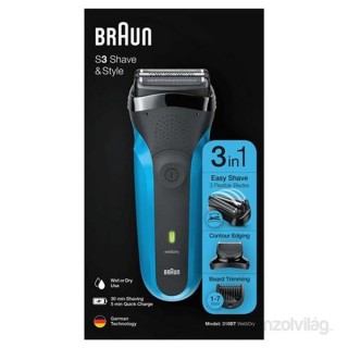 BRAUN 310BT WD/blue  - black/razor Acasă