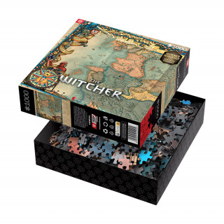 Puzzle Good Loot The Witcher 3 The Northern Kingdoms 1000 piese  Jucărie