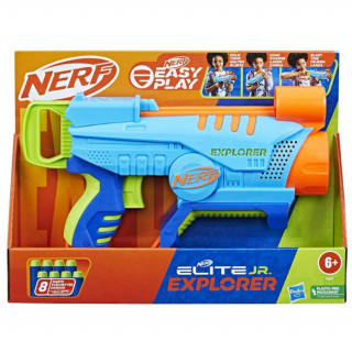 Hasbrof Nerf: Easy Play - Elite JR. Explorer pistol cu burete (F6367) Jucărie