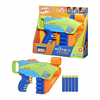 Hasbrof Nerf: Easy Play - pistol cu burete Elite Jr. Flyer (F6751) Jucărie