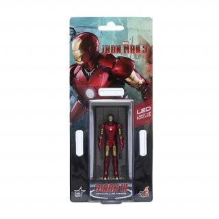 Hot Toys Marvel Miniature: Iron Man 3 (Mark 3 with Hall of Armor) Figurina Jucărie