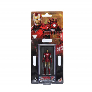 Hot Toys Marvel Miniature: Iron Man 3 (Mark 6 with Hall of Armor) Figurina Jucărie