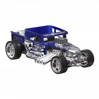 Hot Wheels - Pull-back Speeders - Mini mașină Bone Shaker (HPT04 - HPR71) Jucărie