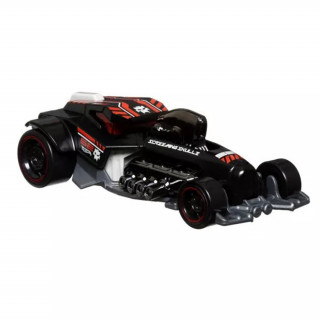 Hot Wheels - Pull-back Speeders - Mașină mică Fusion Busta (HPT04 - HPR83) Jucărie