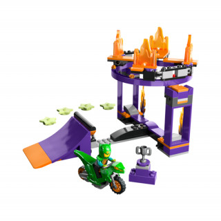 LEGO City: Provocarea de cascadorii pe rampă cu săritură prin coș (60359) Jucărie