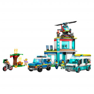 LEGO City Centru pentru vehicule de urgență (60371) Jucărie