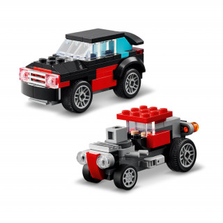 LEGO Creator: Camioneta platforma cu elicopter (31146) Jucărie