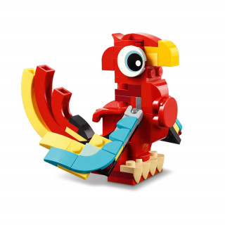 LEGO Creator: Dragon rosu (31145) Jucărie