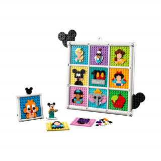 LEGO Disney: 100 de ani de figuri emblematice de animație Disney (43221) Jucărie