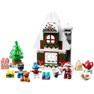 LEGO® DUPLO® Casa din turtă dulce a lui Moș Crăciun (10976) Jucărie