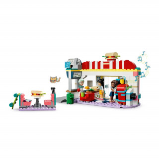 LEGO Friends Restaurant în centrul orașului Heartlake (41728) Jucărie