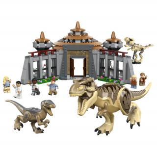 LEGO Jurassic World Visitor Centre: T-Rex și atac de raptor (76961) Jucărie