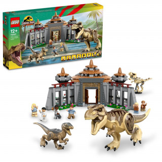 LEGO Jurassic World Visitor Centre: T-Rex și atac de raptor (76961) Jucărie