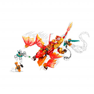 LEGO Ninjago Dragonul EVO de Foc al lui Kai (71762) Jucărie