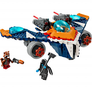 LEGO Marvel: Avionul de lupta a lui Rocket vs Ronan (76278) Jucărie