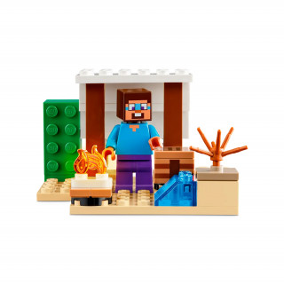 LEGO Minecraft: Expeditia in desert a lui Steve (21251) Jucărie