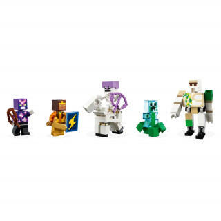 LEGO Minecraft: Fortăreața Golemul de fier (21250) Jucărie