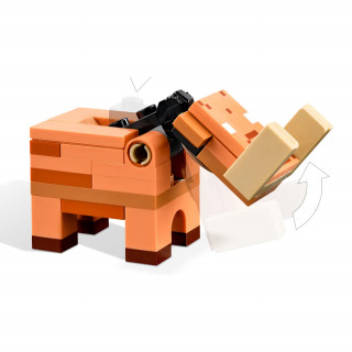 LEGO Minecraft: Amuscada in portalul Nether (21255) Jucărie