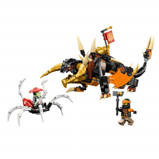 LEGO NINJAGO Dragonul de pământ EVO al lui Cole (71782) Jucărie