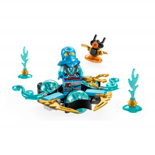 LEGO NINJAGO: Driftul Spinjitzu al Nyei cu puterea dragonului (71778) Jucărie