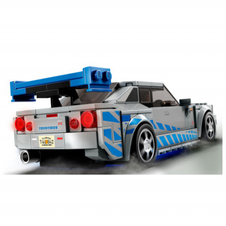 LEGO Speed Champions 2 Fast 2 Furious Nissan Skyline GT-R (R34) (76917) Jucărie