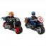 LEGO Super Heroes Marvel: Motocicletele lui Black Widow și Captain America (76260) thumbnail