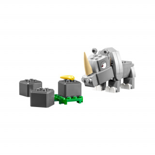 LEGO Super Mario: Set de extindere Rinocerul Rambi (71420) Jucărie