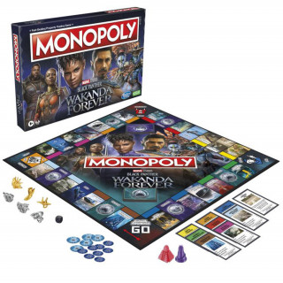 Monopoly - Joc de masă Black Panther Wakanda Forever Edition (engleză) Jucărie