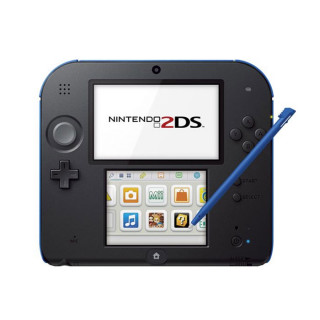 Nintendo 2DS (Negru și albastru)  + New Super Mario Bros. 2 3DS