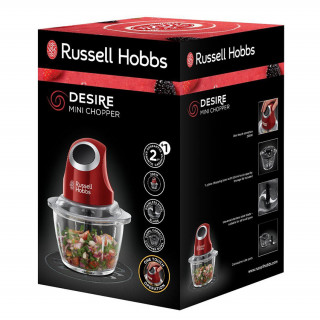Russell Hobbs 24660-56 Desire red mini chopper Acasă