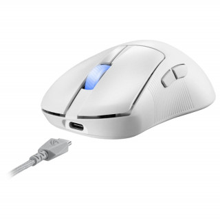 USB ASUS ROG KERIS II ACE Mouse optic - Alb PC
