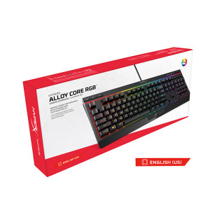 HyperX Alloy Core RGB - Gaming Keyboard (US) (4P4F5AA#ABA) PC