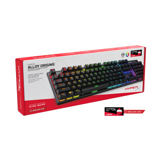 HyperX Alloy Origins - Mechanical gaming keyboard- HX Red (UK) (4P4F6AU#ABU) PC