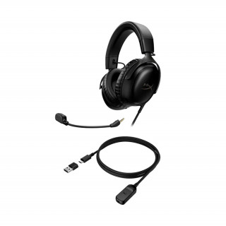 HyperX Cloud III - Gaming căști (negru) (727A8AA) PC