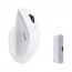 Keychron M6 4K Optical USB / Bluetooth / Mouse fără fir alb thumbnail