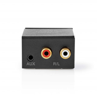 Nedis ACON2510BK Convertor digital-analogic, intrare RCA coaxială digitală - 2x ieșiri RCA PC