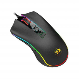 Mouse de gaming Redragon Cobra FPS Flawless RGB cu fir - negru (M711-FPS-1) PC