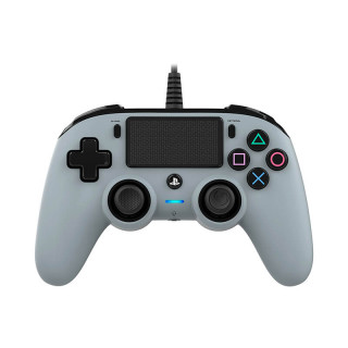 Playstation 4 (PS4) Nacon Wired Compact Controller (Grey) PS4