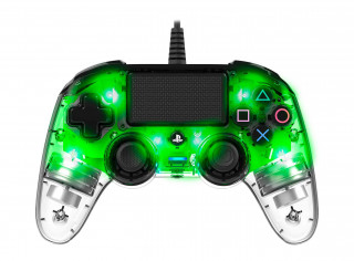 PlayStation 4 (PS4) Nacon Wired Compact Controller (Illuminated) (Verde) PS4