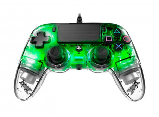 PlayStation 4 (PS4) Nacon Wired Compact Controller (Illuminated) (Verde) PS4